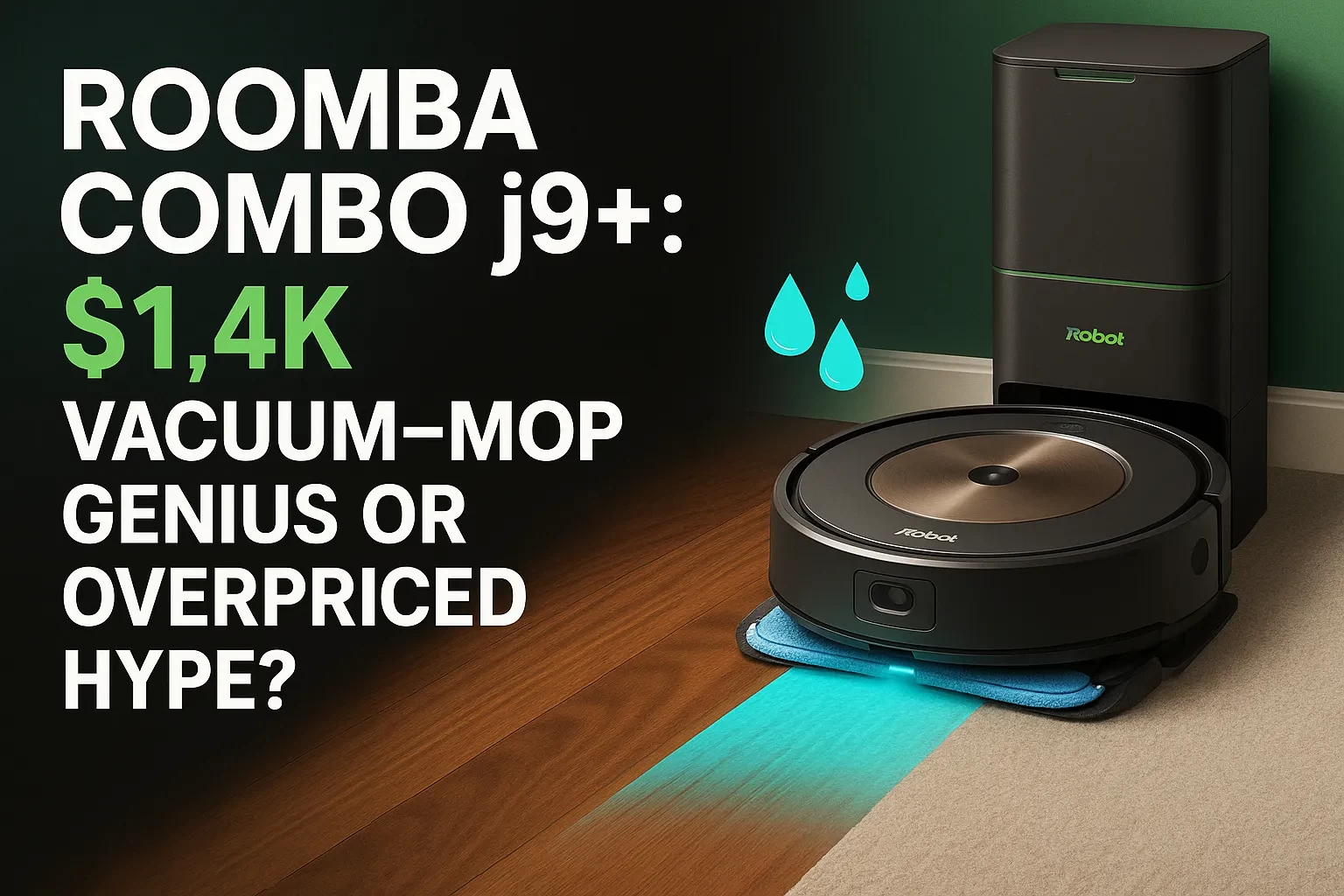 Roomba Combo j9+: $1.4K Vacuum–Mop Genius or Overpriced Hype?