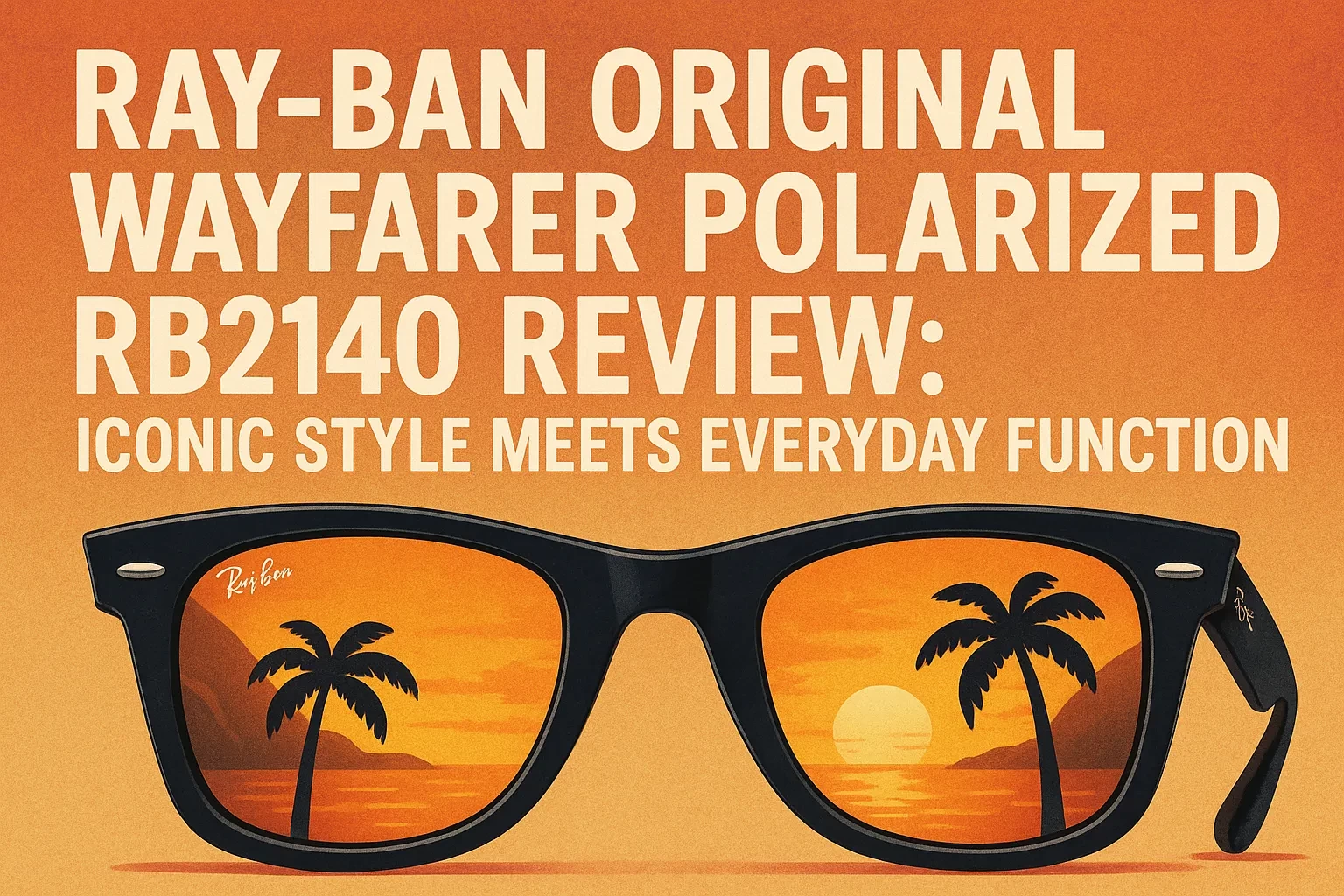 Ray‑Ban Original Wayfarer Polarized RB2140 Review: Iconic Style Meets Everyday Function