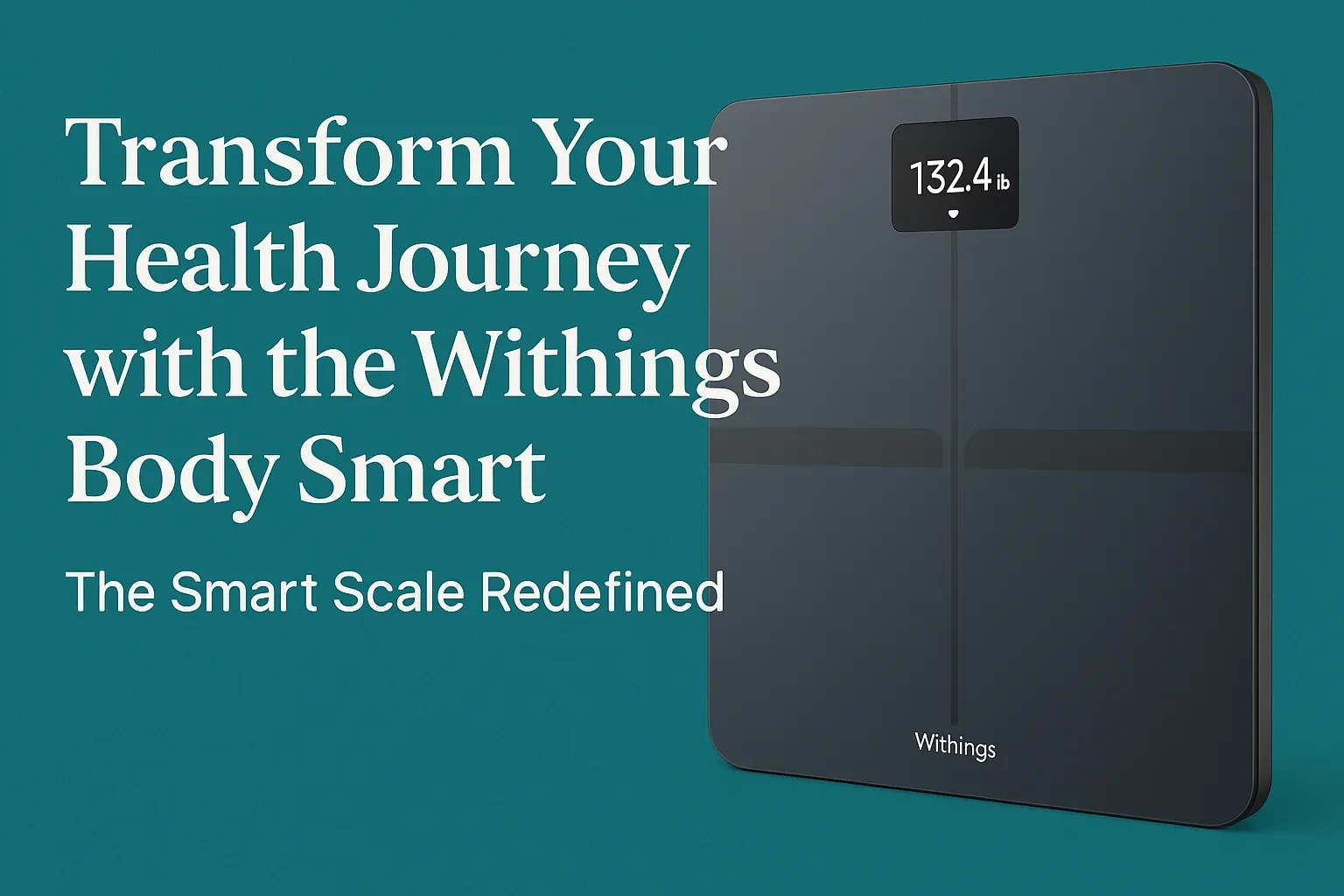 Transform Your Health Journey with the Withings Body Smart: The Smart Scale Redefined