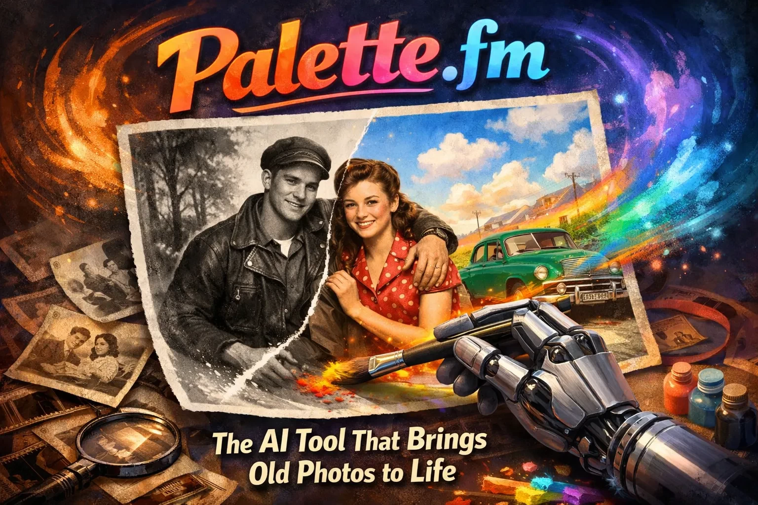 Palette.fm: The AI Tool That Brings Old Photos to Life