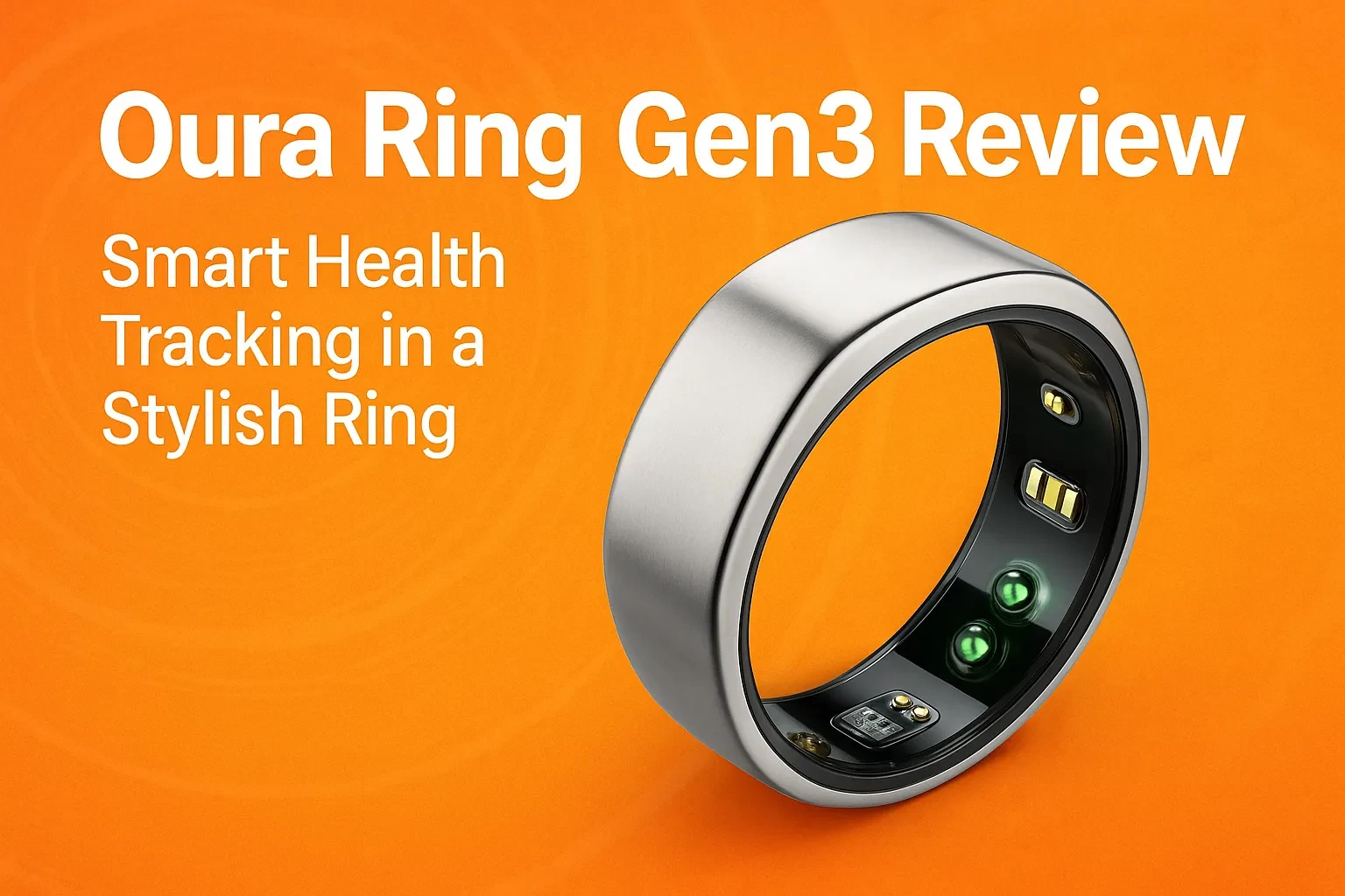 Oura Ring Gen3 Review: Smart Health Tracking in a Stylish Ring