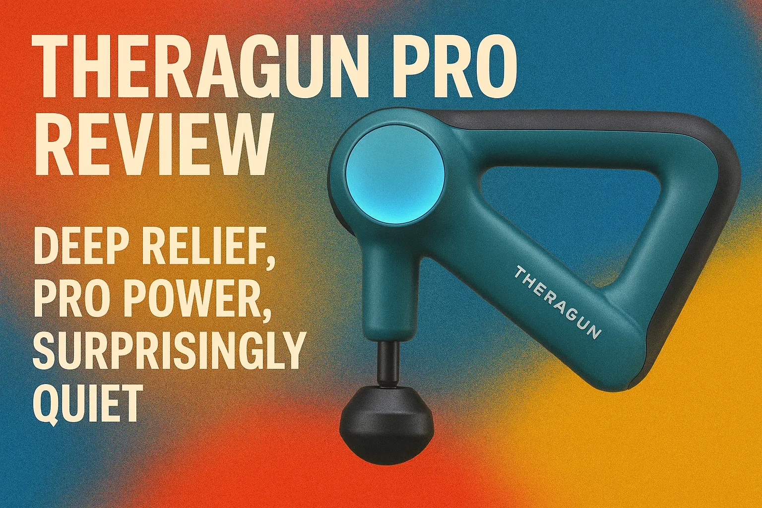 Theragun PRO Review: Deep Relief, Pro Power, Surprisingly Quiet