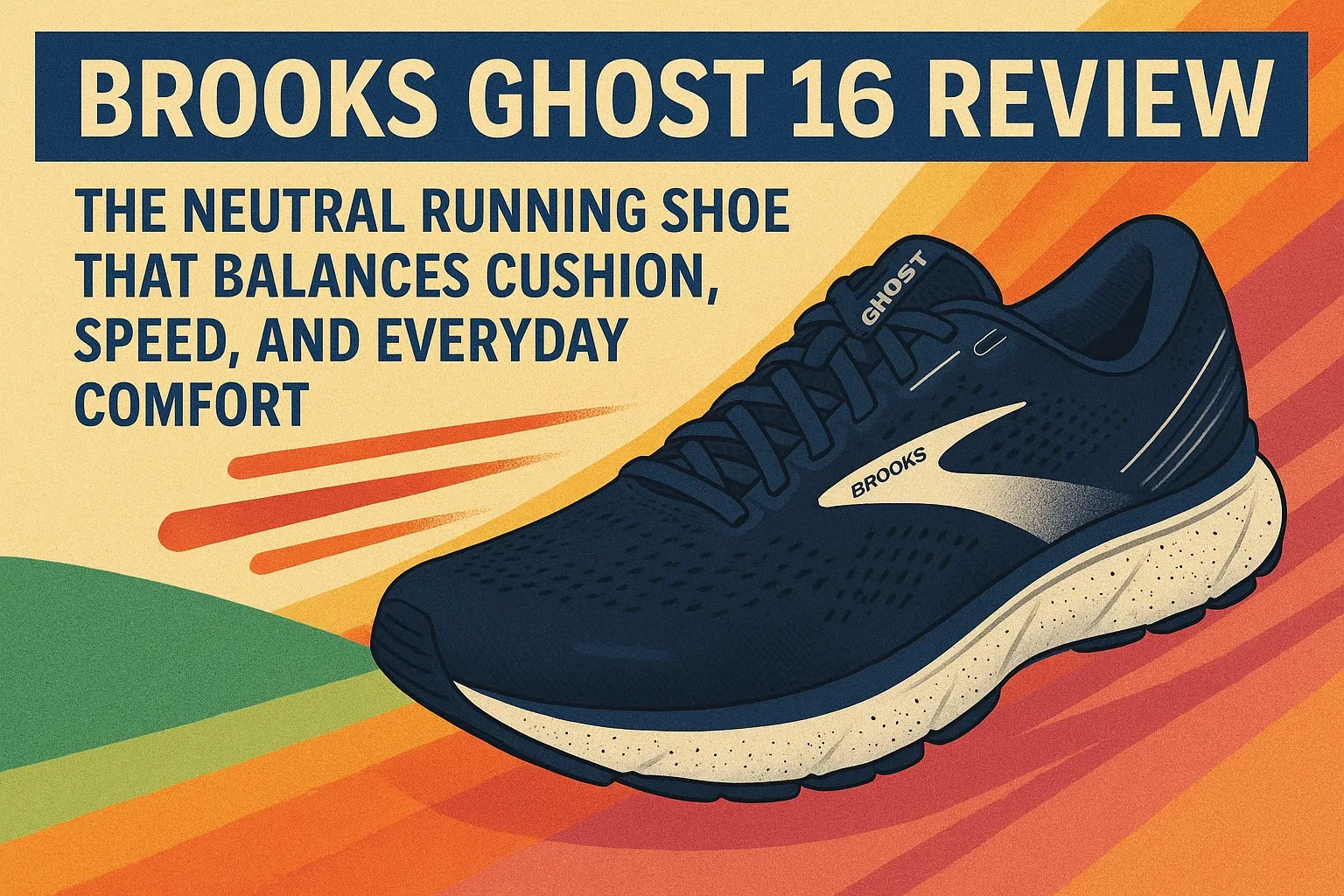 Brooks Ghost 16 Review: The Neutral Running Shoe That Balances Cushion, Speed, and Everyday Comfort